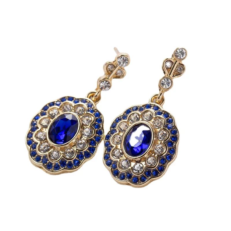 MEKIMI JEWELRY- Creative Sapphire  Rhinestone