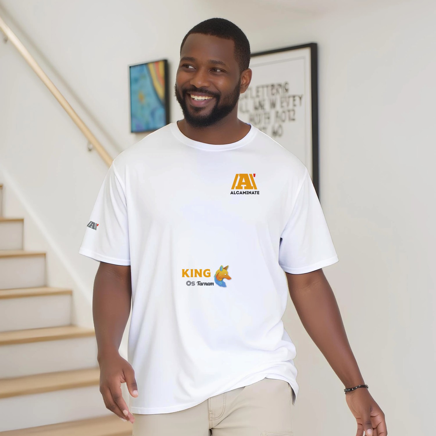 Alcaminate  t shirt