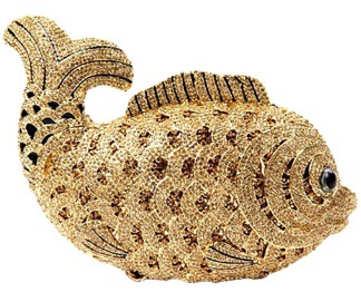 Fish Rhinestone Clutch for Weddings