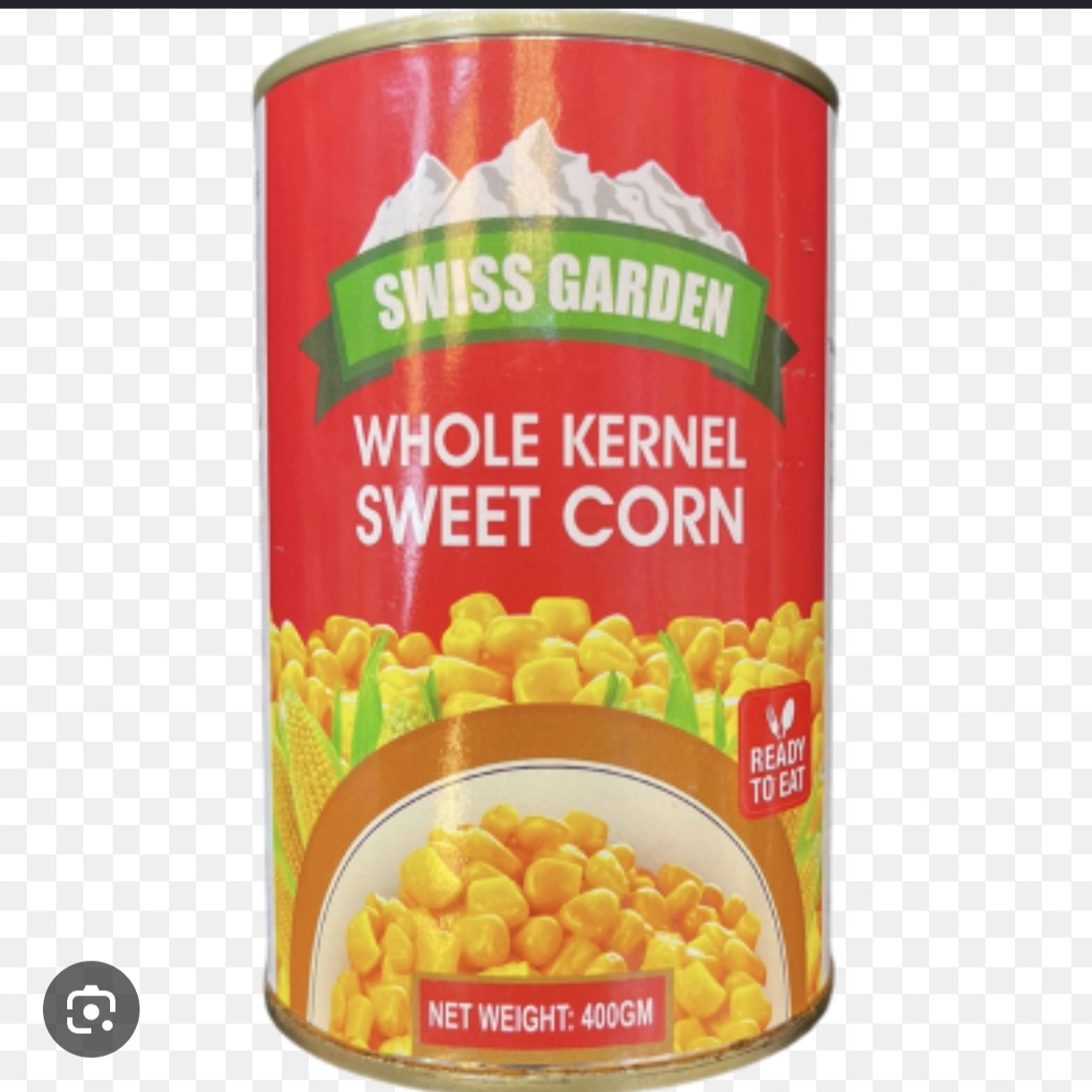 SWISS GARDEN WHOLE KERNEI SWEET CORN