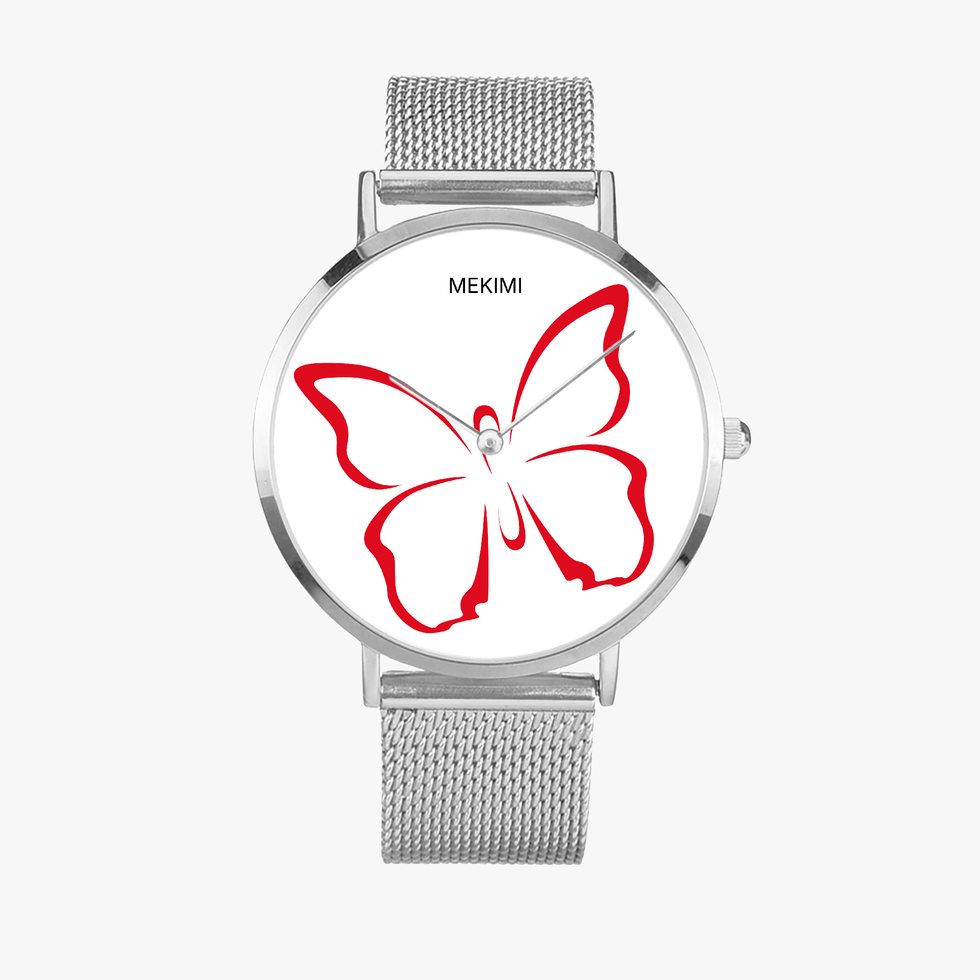 MEKIMI WATCH-Red Butterfly Watch
