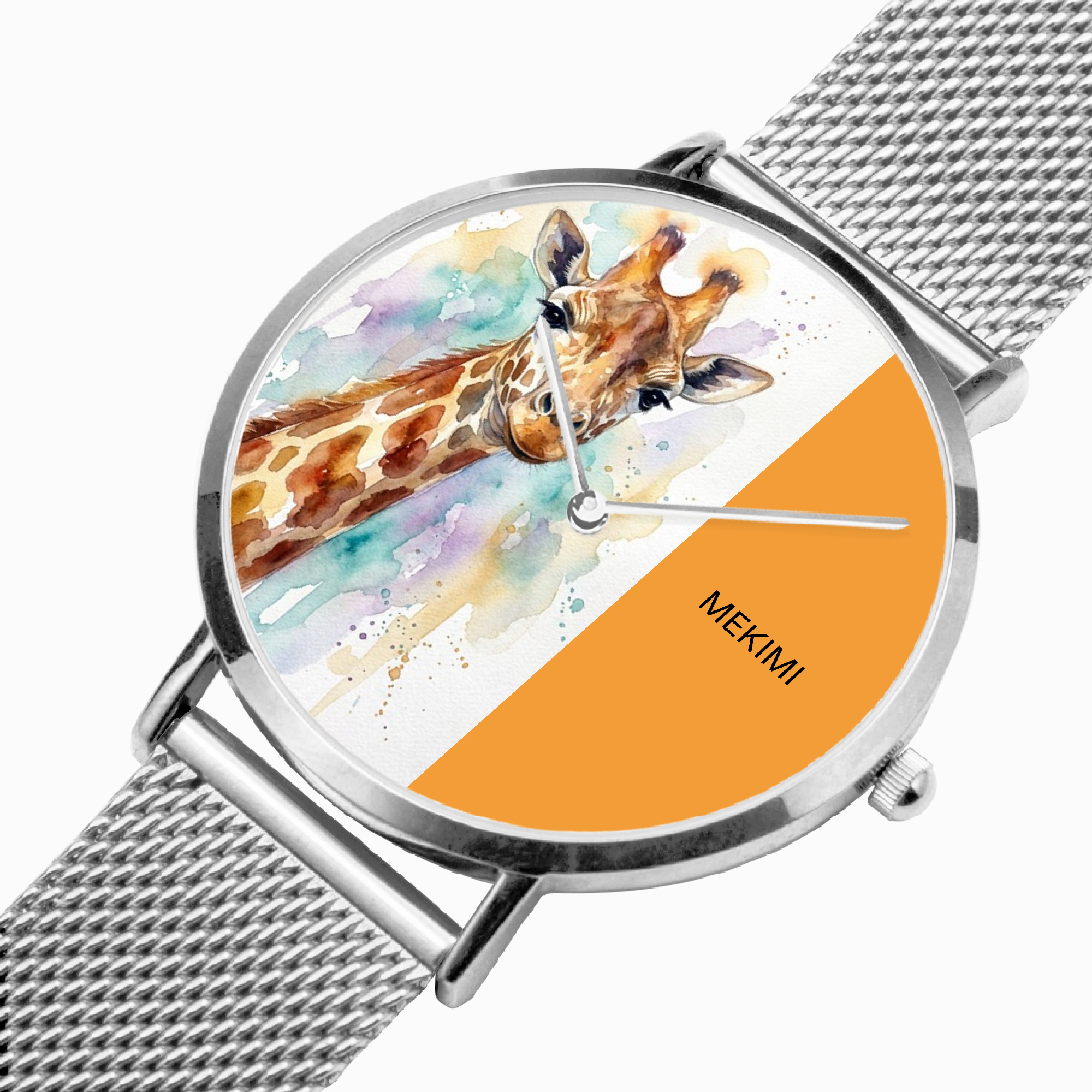 MEKIMI WATCH- Majestic Giraffe Portrait Watch