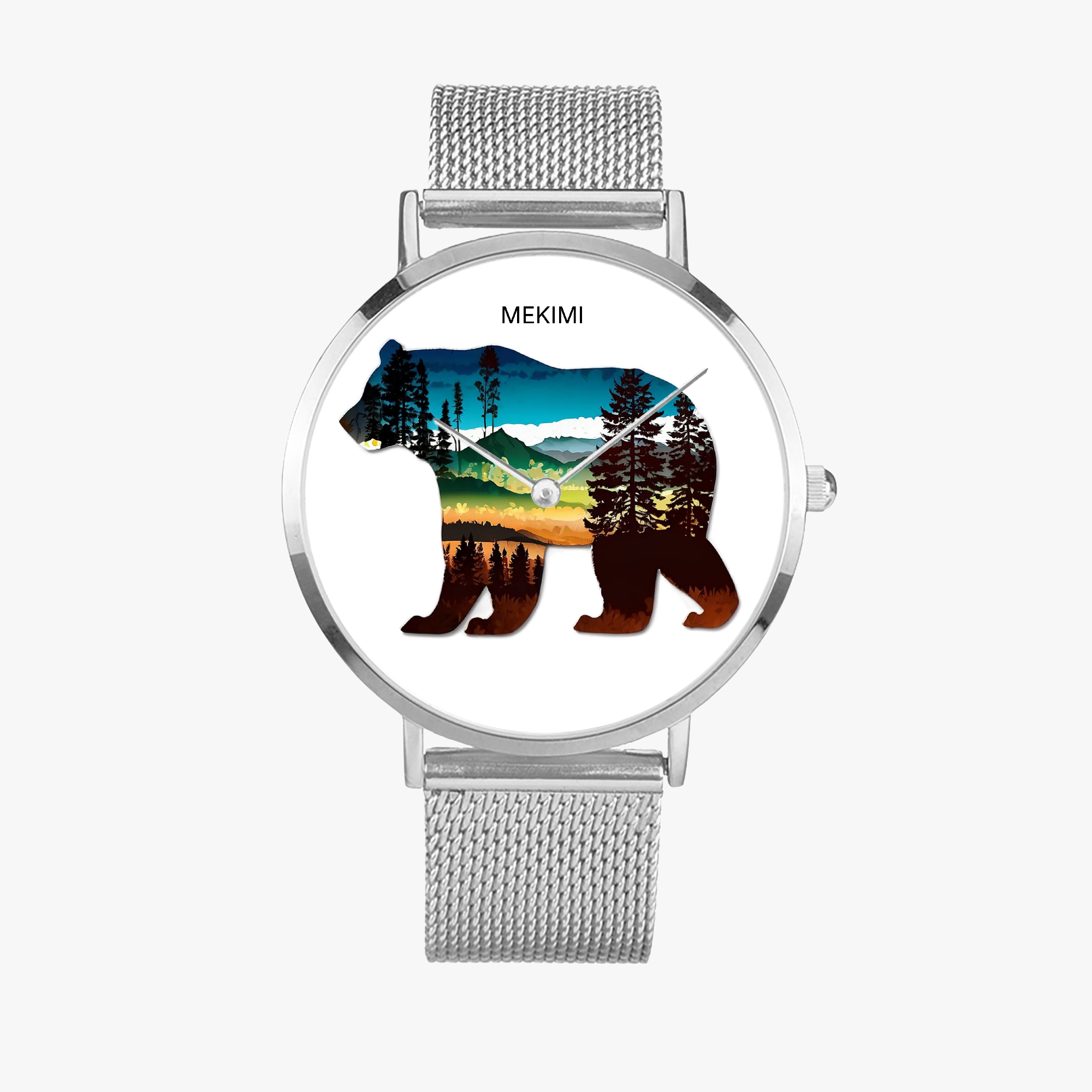 MEKIMI WATCH-Abstract Bear Watch