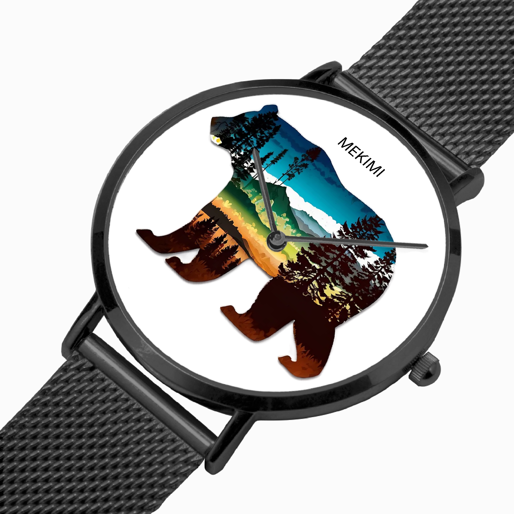 MEKIMI WATCH-Abstract Bear Watch