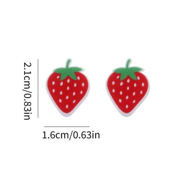 MEKIMI JEWELRY-Cute Sweet Strawberry