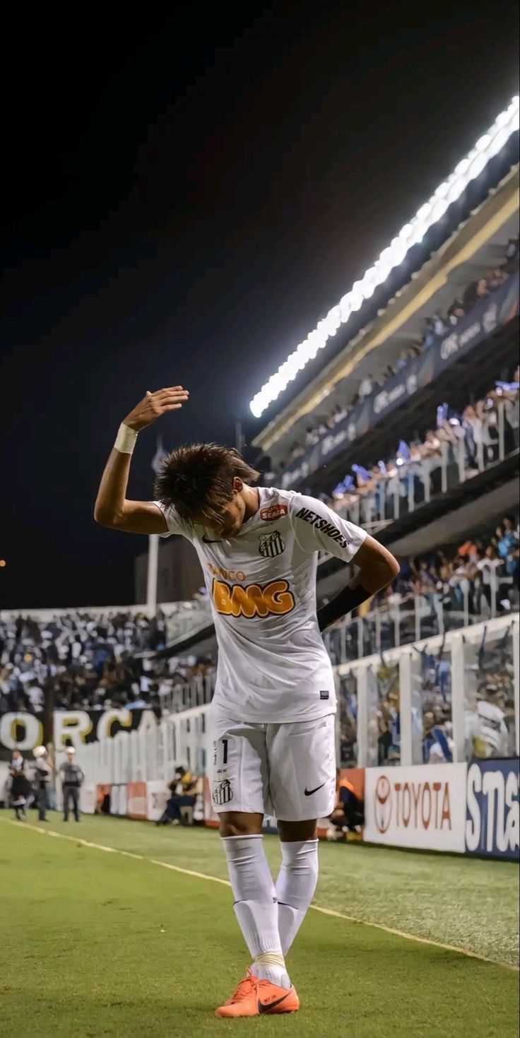 Neymar Jr – Santos FC 2011/12 Home Jersey