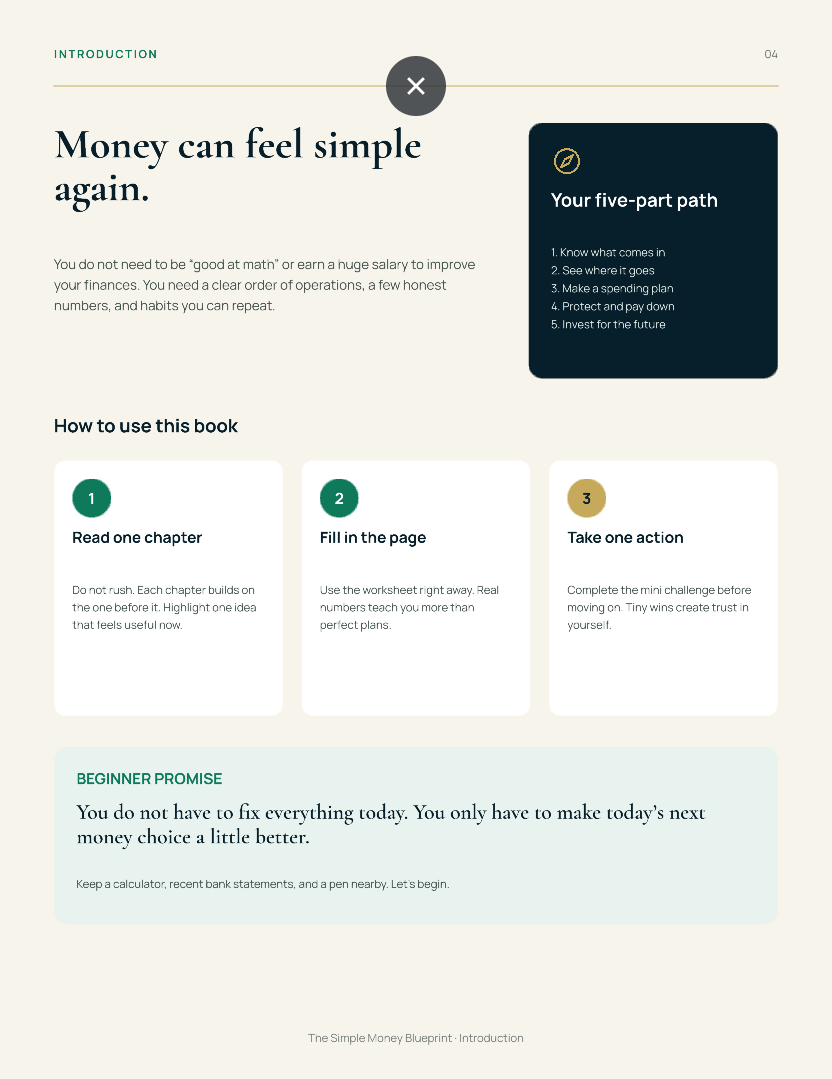 the simple blueprint for financial freedom