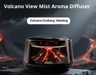 Volcano Iceberg View Aromatic Car Perfume
