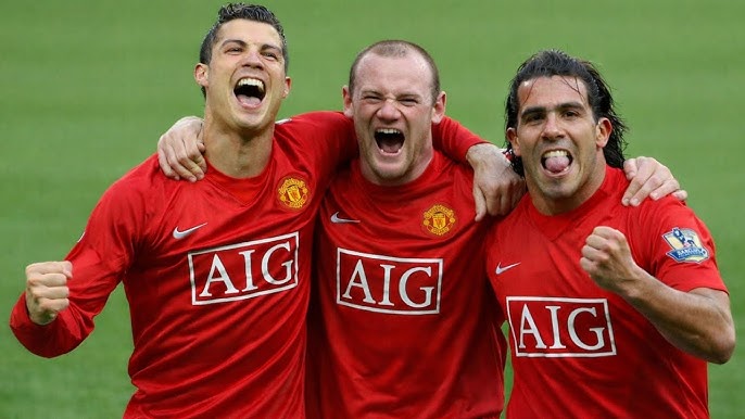 Manchester United 2007-08 Home Retro Jersey