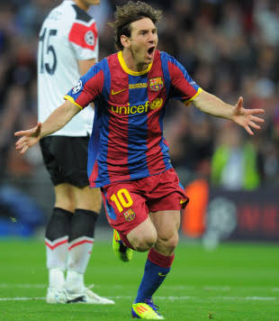 Lionel Messi - Barcelona 2010/11 Home Jersey