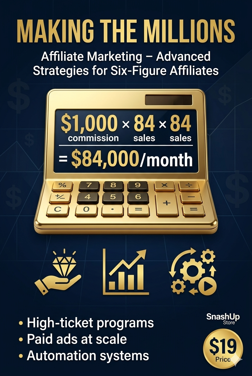 Making The Millions: Affiliate Marketing