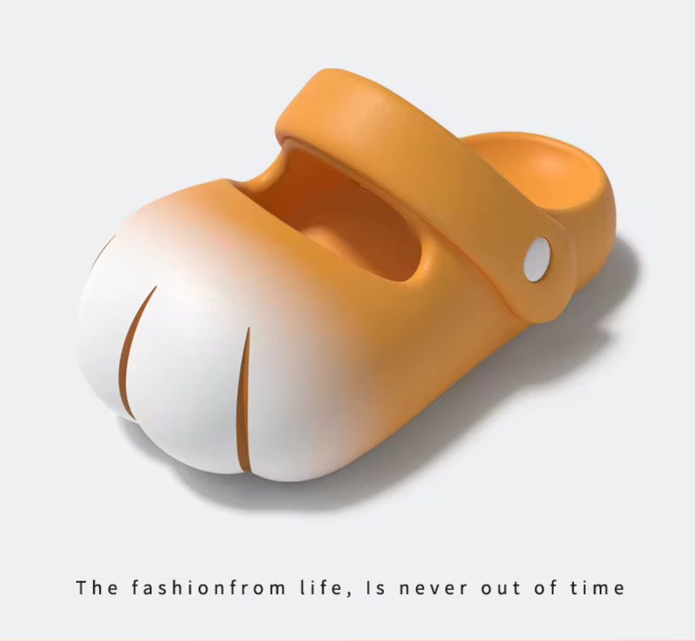 Paw shaped cute cloggs…