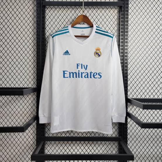 Real Madrid 2017-18 Retro Home Jersey