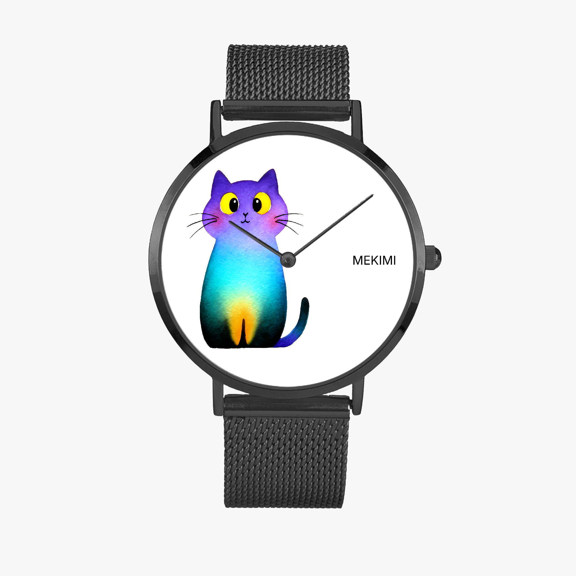 MEKIMI WATCH-Purple-Blue Gradient Cat Watch