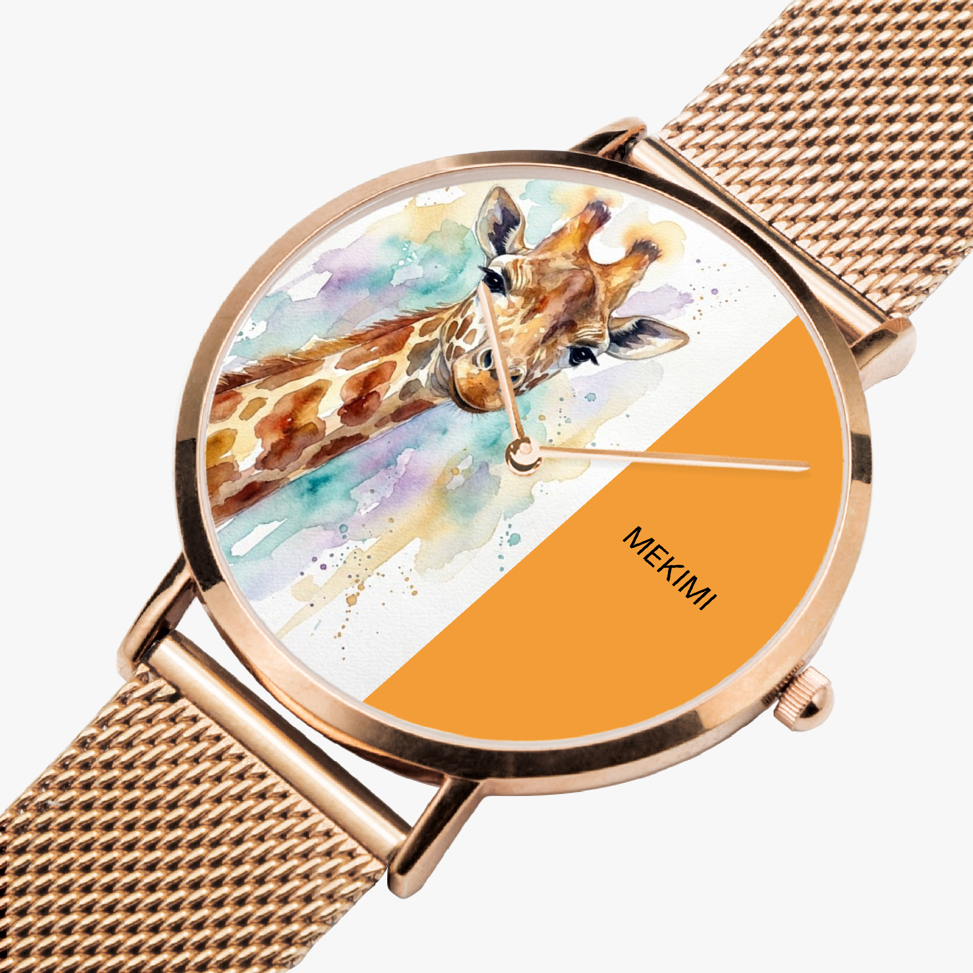 MEKIMI WATCH- Majestic Giraffe Portrait Watch