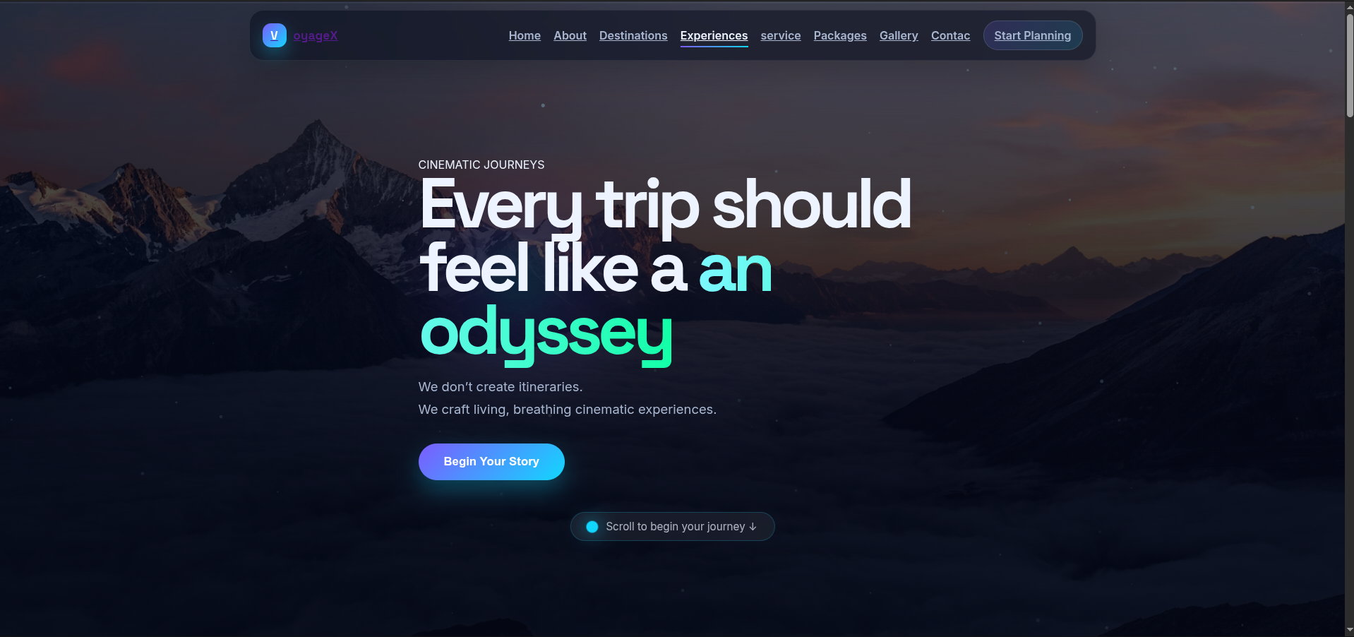 VoyageX Tourism