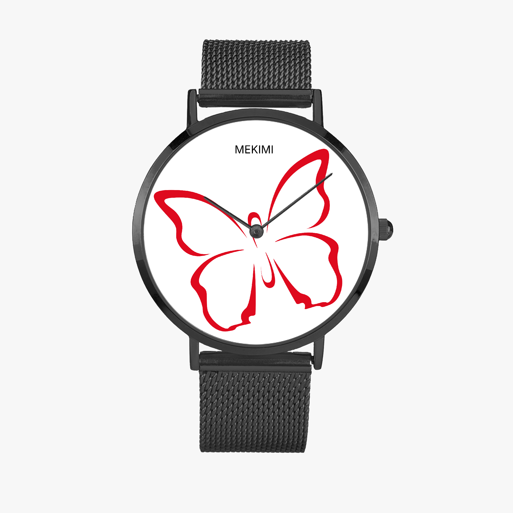 MEKIMI WATCH-Red Butterfly Watch