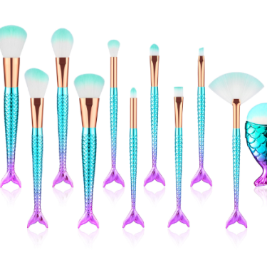 11pcs Makeup Brushes Kit Maquiagem Maquillaje New