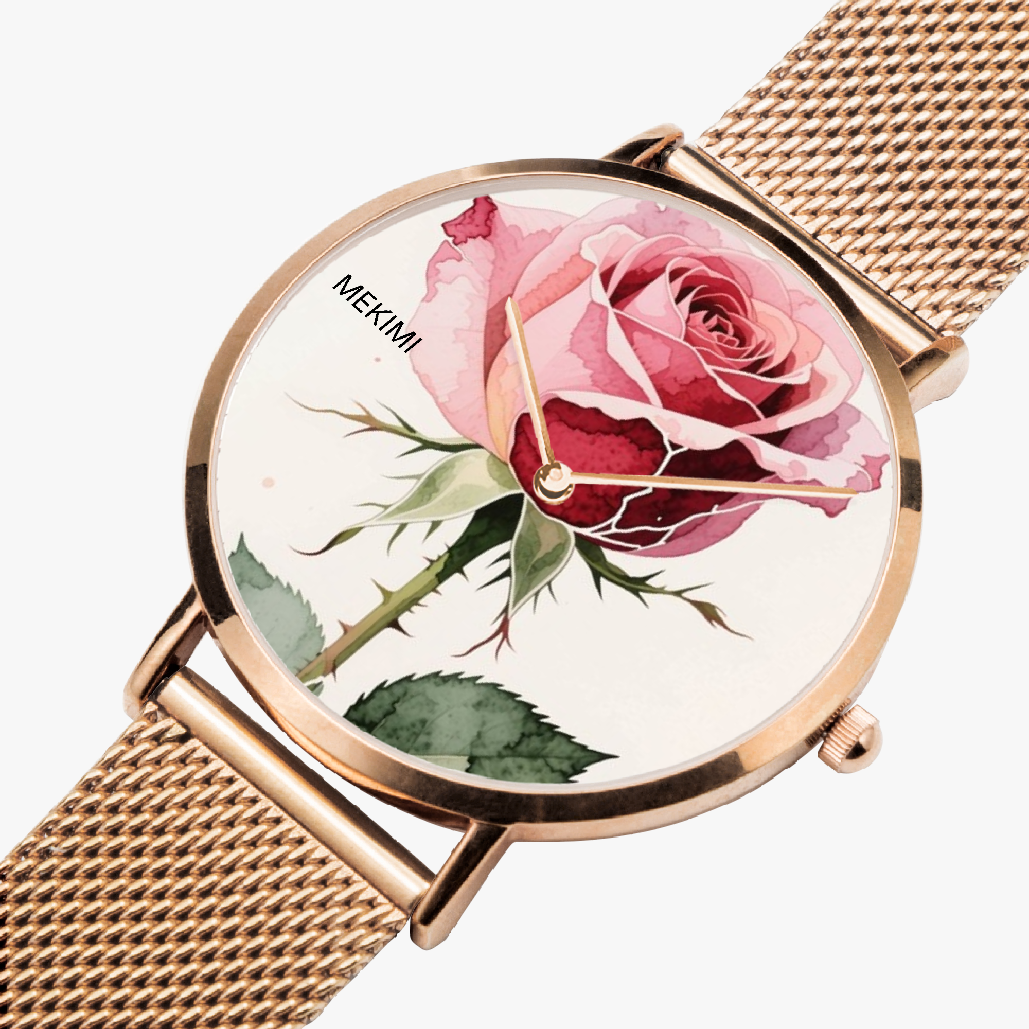 MEKIMI WATCH-Botanical Rose Watch