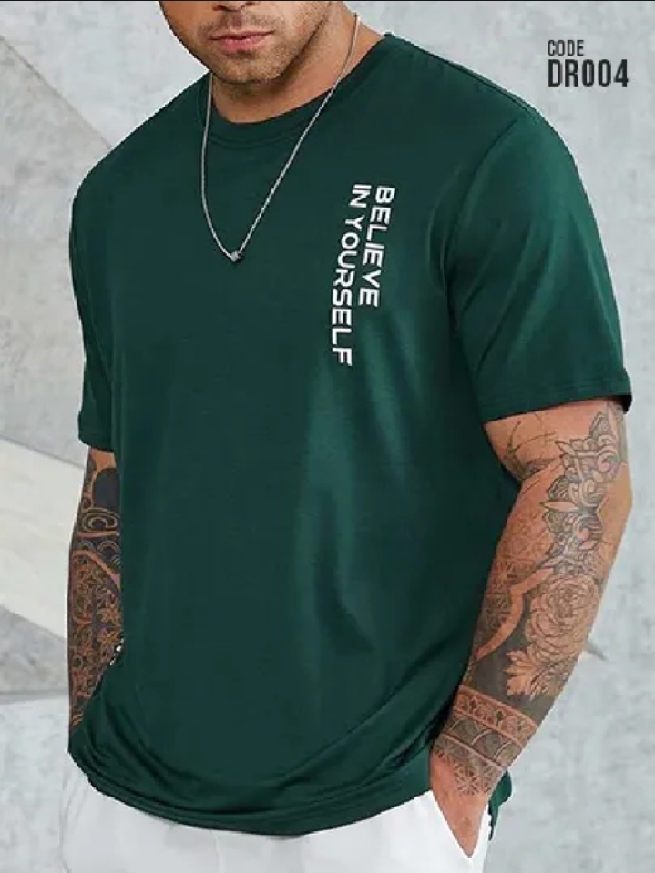 Tshirt for Men - Summer Wear Jersey Cotton