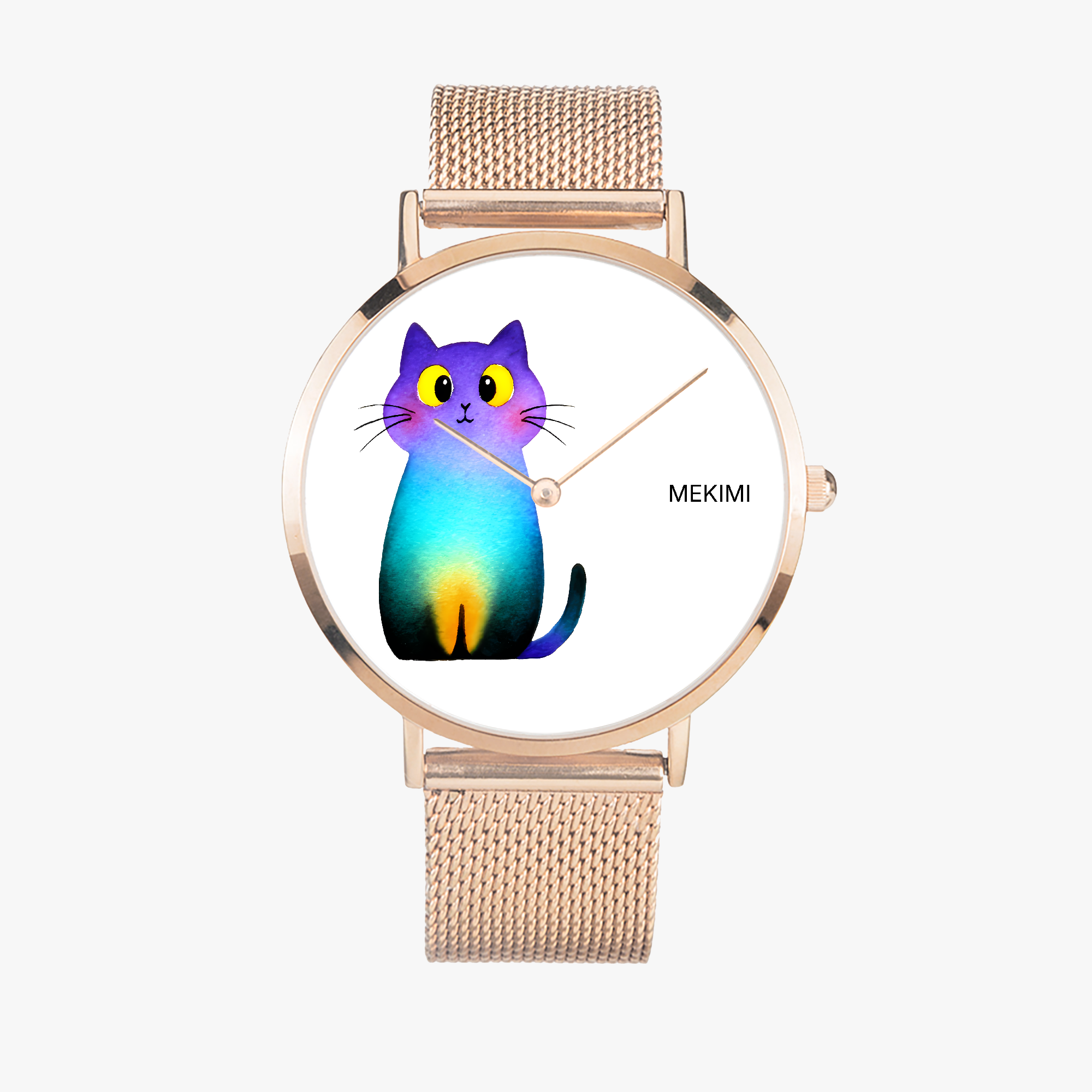 MEKIMI WATCH-Purple-Blue Gradient Cat Watch