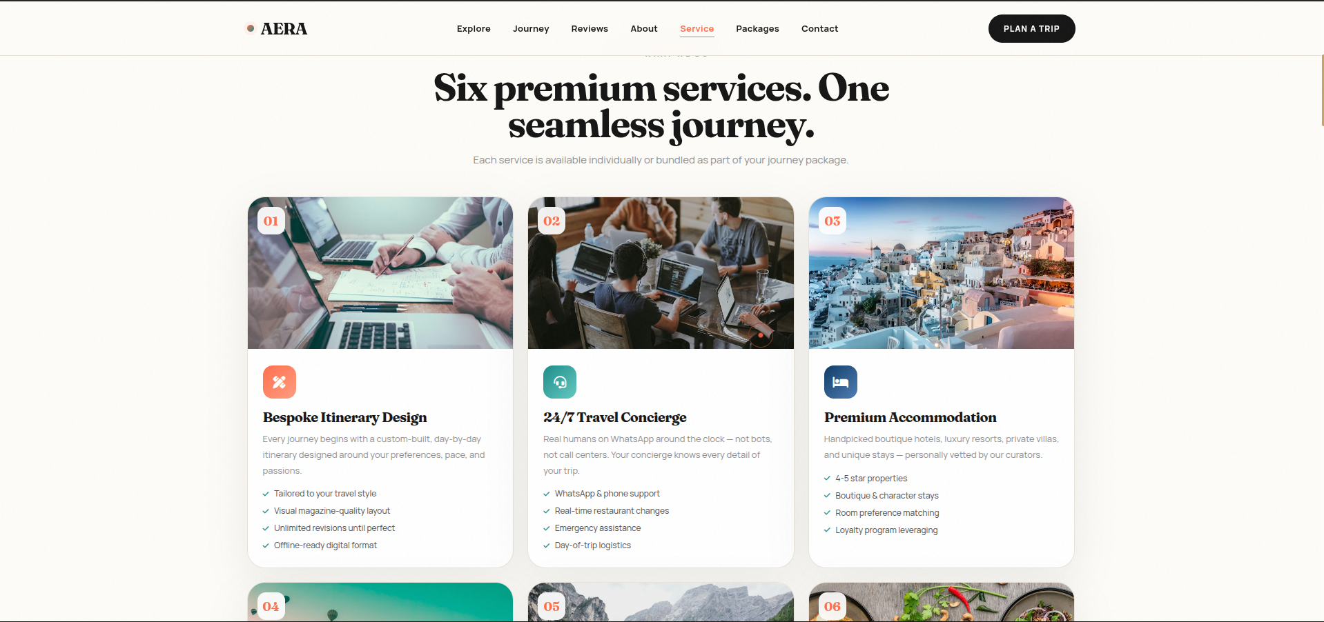 AERA Voyages — Premium Tourism