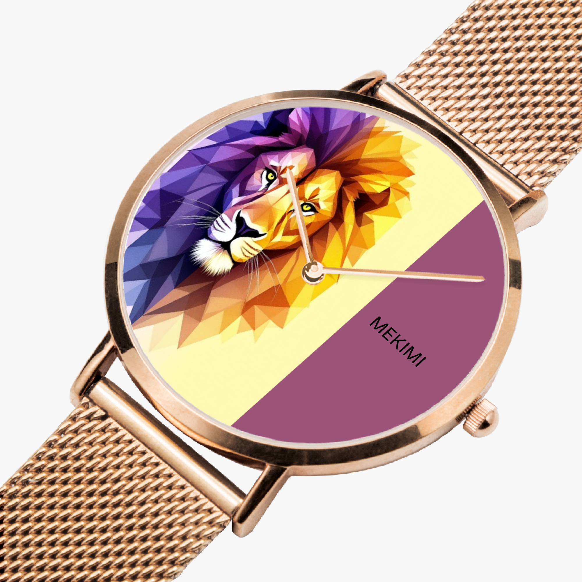 MEKIMI WATCH-Geometric lion Watch