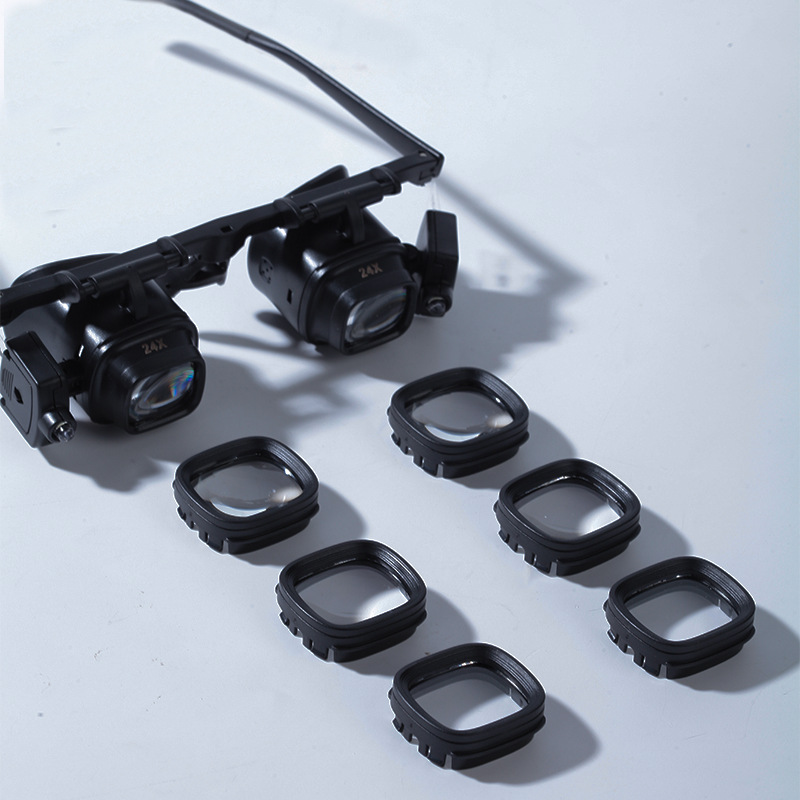 LED Head-Mounted Magnifying Glasses