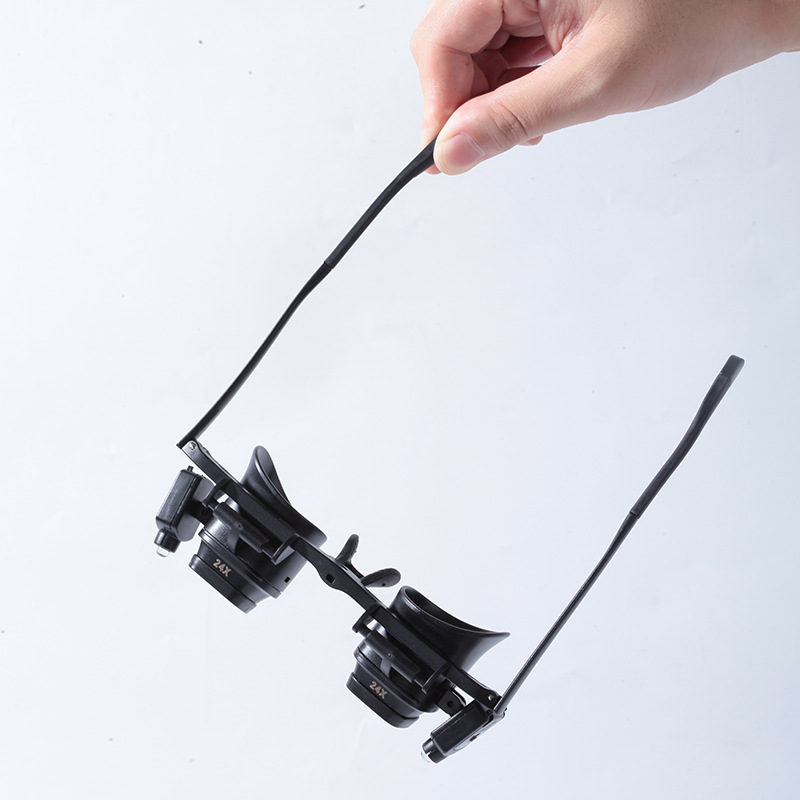 LED Head-Mounted Magnifying Glasses