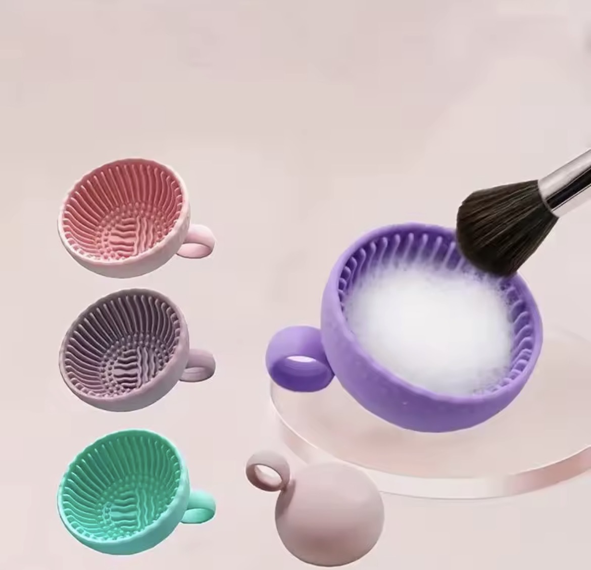 1 Stück QuickClean Make-up-Pinselreiniger