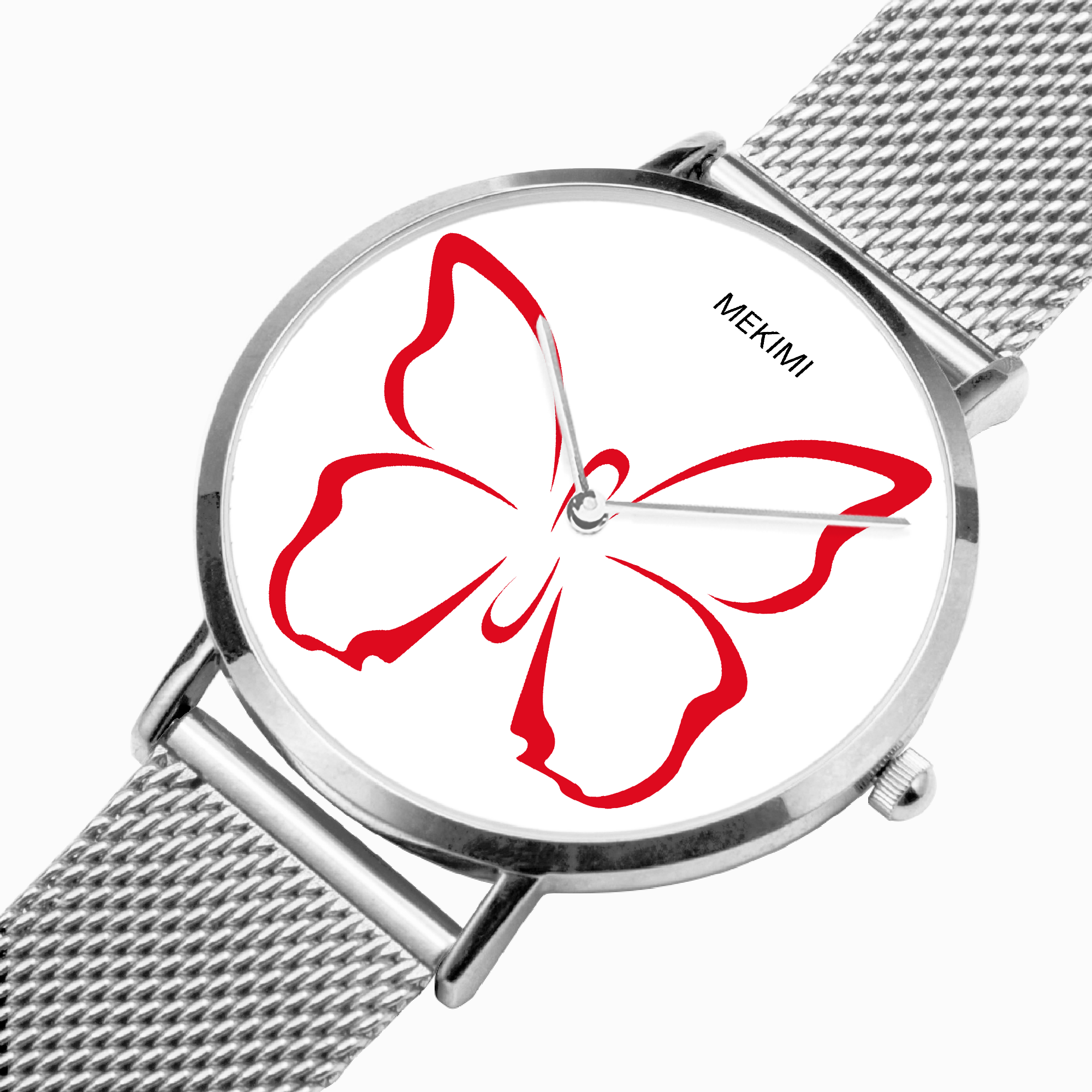 MEKIMI WATCH-Red Butterfly Watch