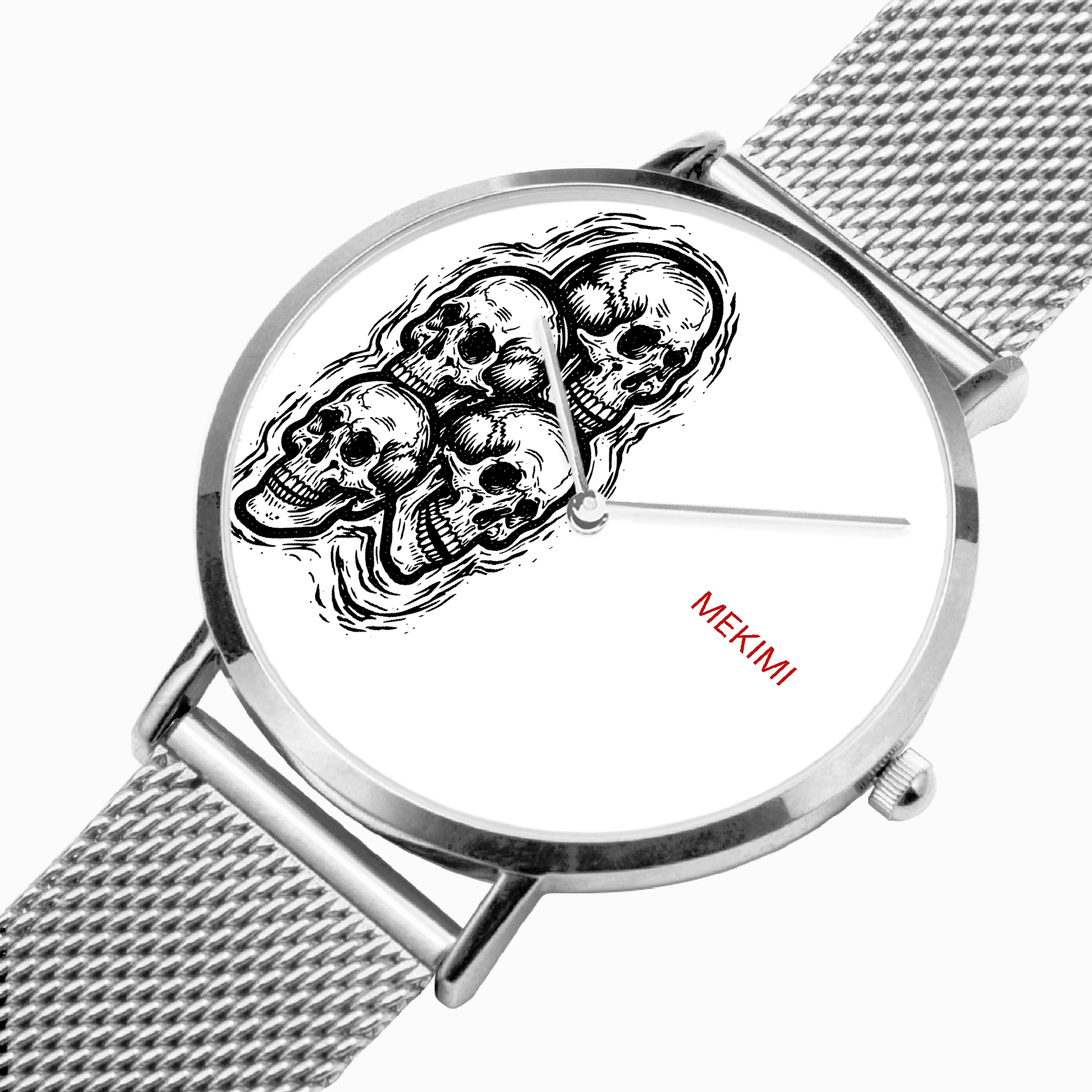 MEKIMI WATCH- Four Skulls Watch