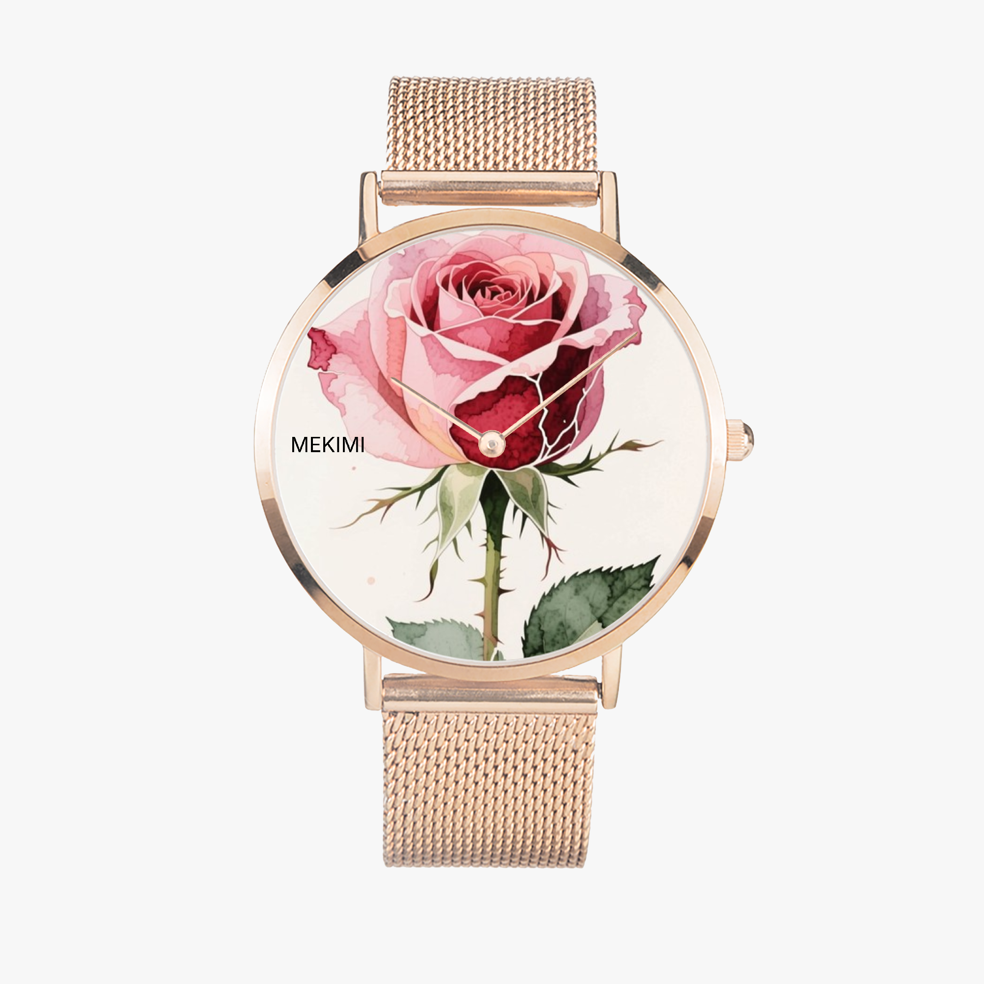 MEKIMI WATCH-Botanical Rose Watch