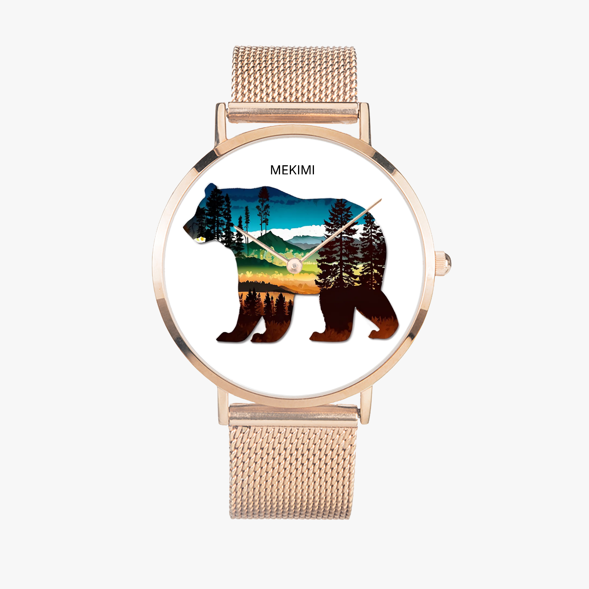 MEKIMI WATCH-Abstract Bear Watch