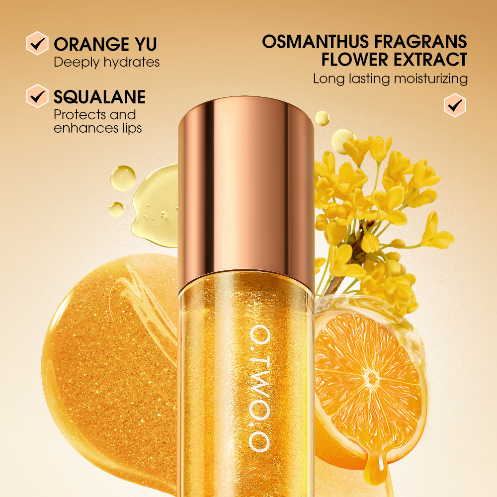 TWO.O Lip Oil Gloss Lip Plumper Makeup Moisturizin