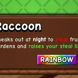 Rainbow Raccoon