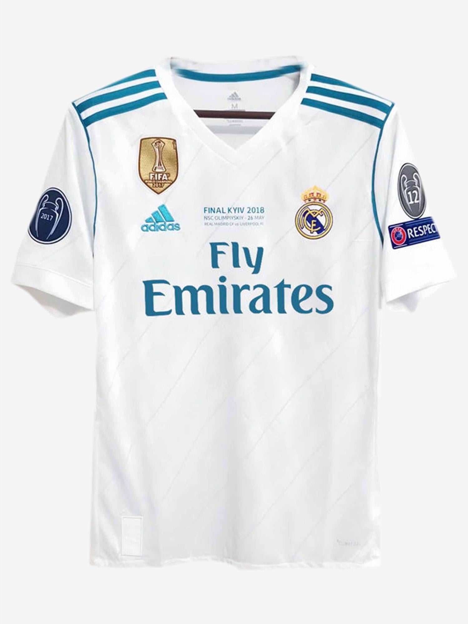 Real Madrid 2017-18 Retro Home Jersey