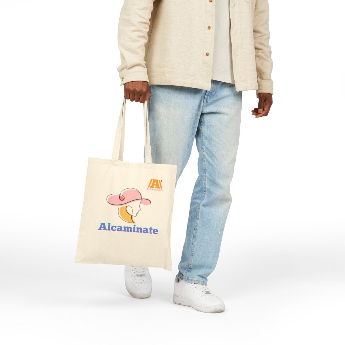 Alcaminate tote bag