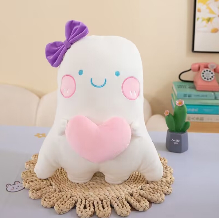 Norma's ghost plushie