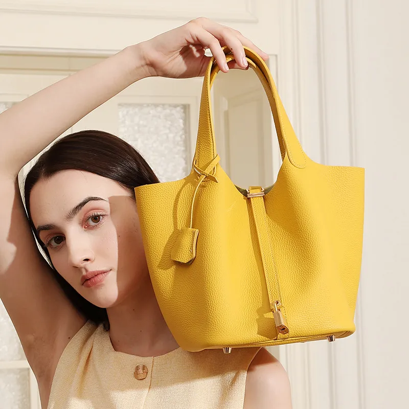 MAKOM BAGS- Urban Simple Style- Bucket Bag