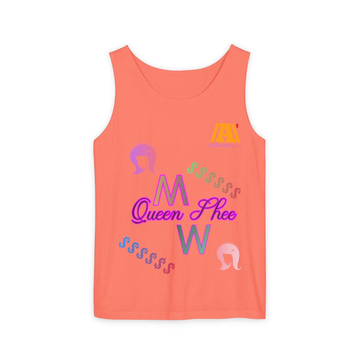 Alcaminate Queen Shee tank top