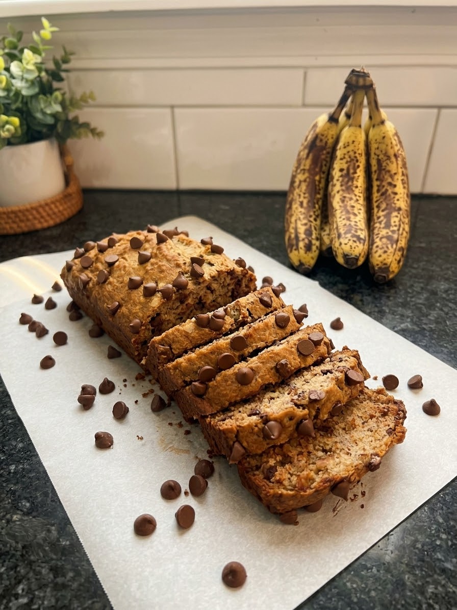 Choc chip Banana bread