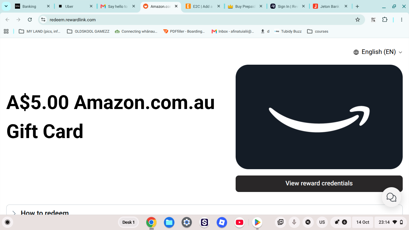 Amazon giftcard